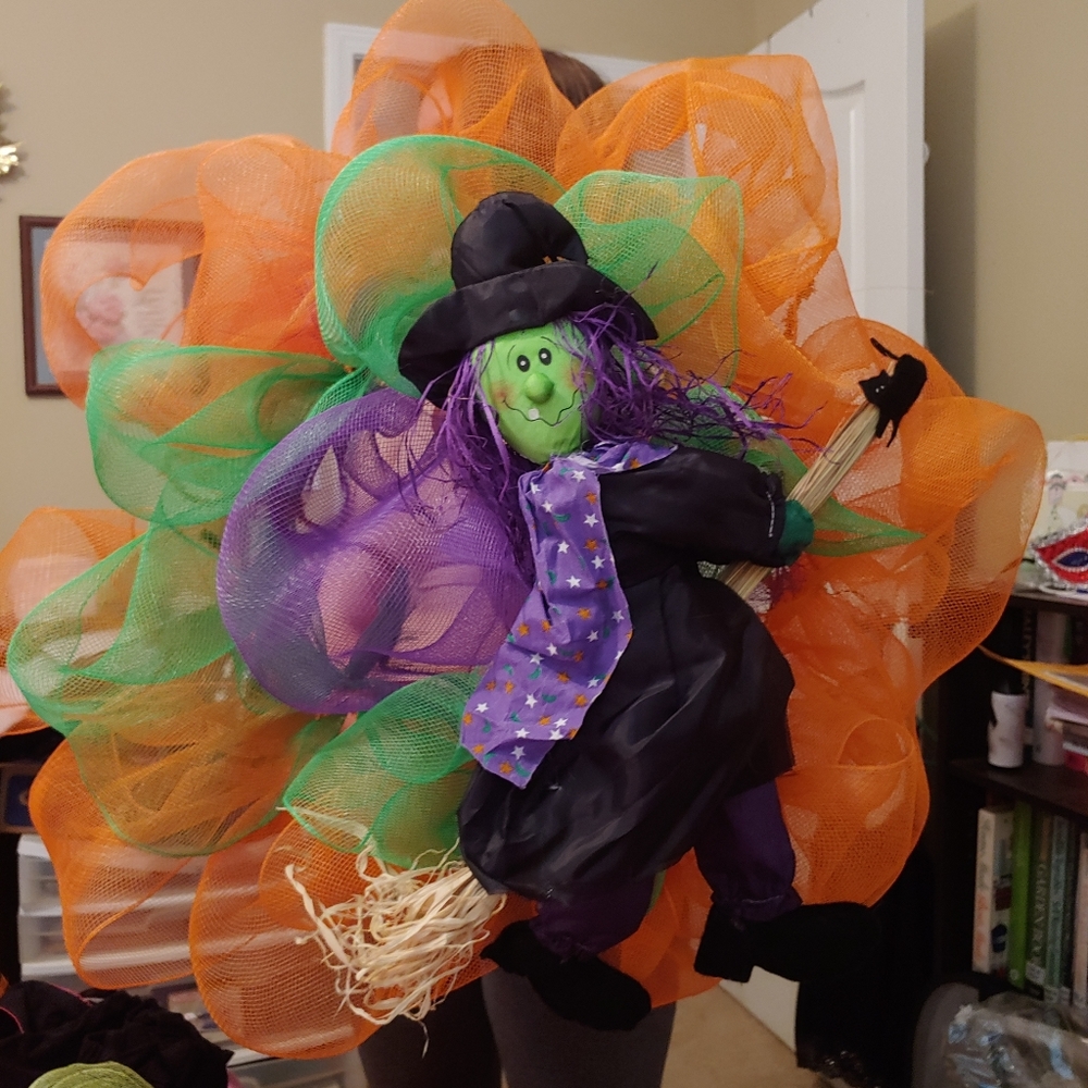 Custom made Halloween wreath